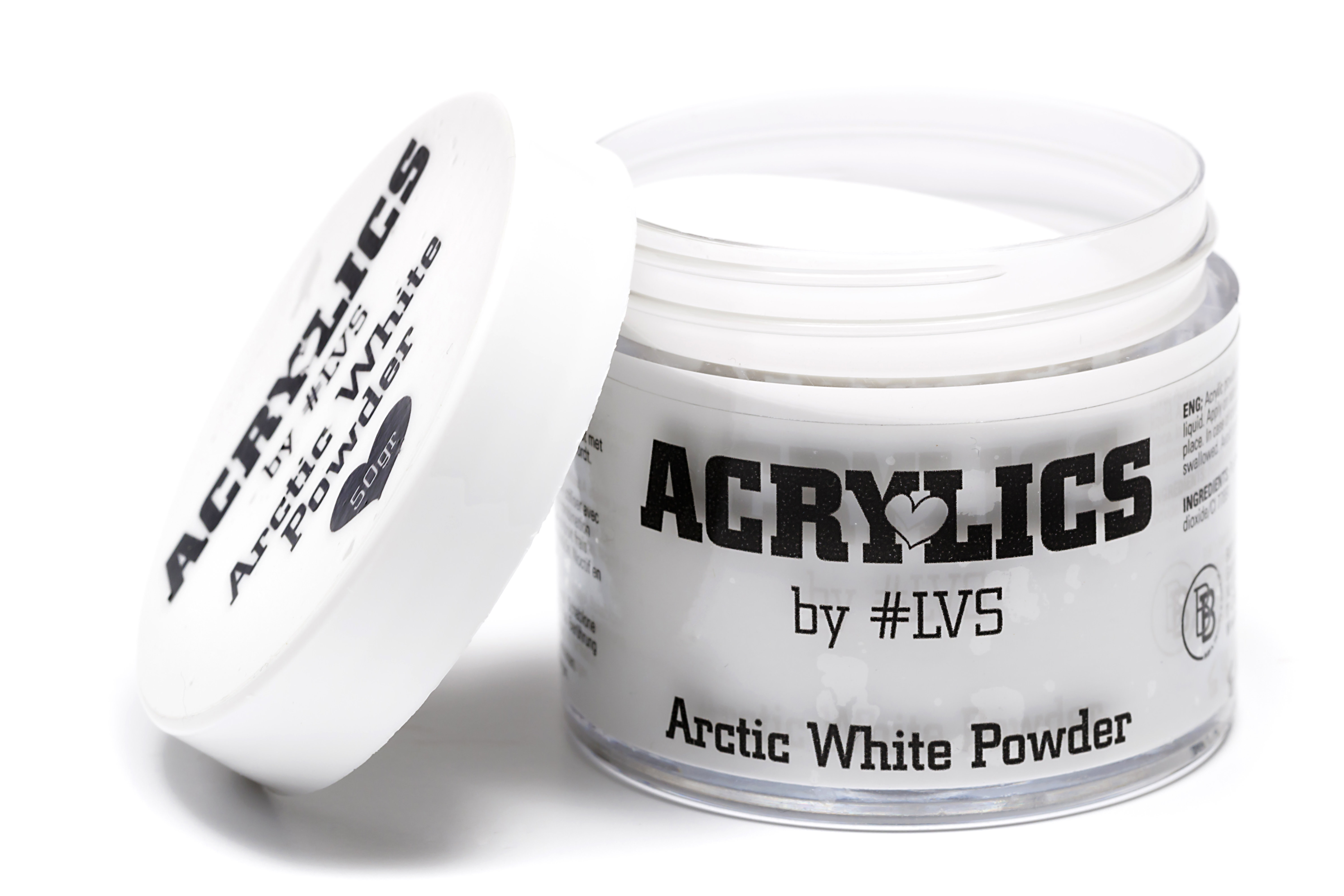 Acrylic Powder Arctic White 25GR