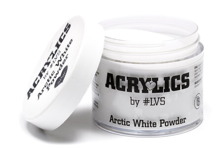 Acrylic Powder Arctic White 50GR