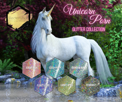 Unicorn Porn Glitter Collection 1